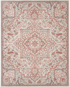 Elation ETN10 Ivory Brick Area Rug