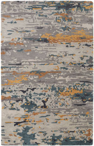 Everley 8644F Gray/Yellow/Blue Rug