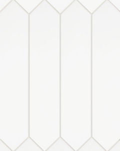 Fence Bianco Glossy Ceramic Tile
