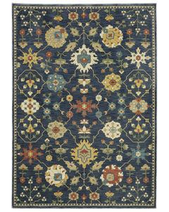 Francesca fr02l Blue/Multi Area Rug