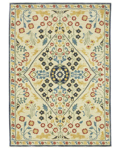 Francesca fr06b Ivory/Multi Area Rug