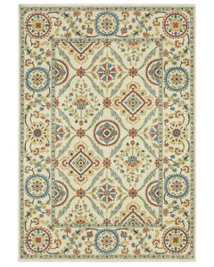 Francesca fr07a Ivory/Multi Area Rug