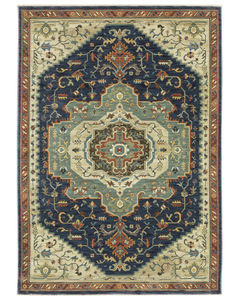 Francesca fr09f Blue/Multi Area Rug