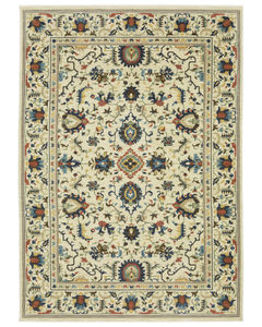 Francesca fr10a Ivory/Multi Area Rug
