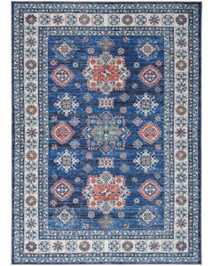 Fulton FUL02 Blue Area Rug