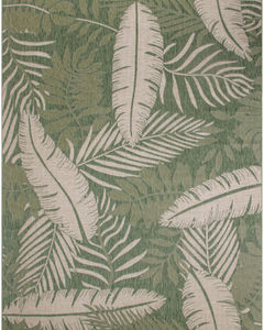 Garden Oasis GOA02 Green Ivory Area Rug