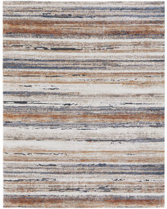Gilmore 39MQF Ivory/Orange/Gray Rug