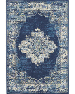 Grafix GRF14 Navy Blue Area Rug