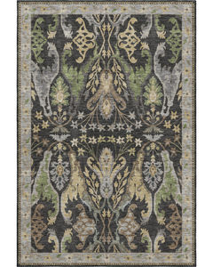 Hatay HY6 Black Area Rug