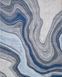 Illusions 6227 Blue/Grey Area Rug