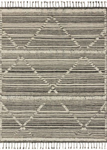 Iman IMA-01 Ivory/Charcoal Area Rug