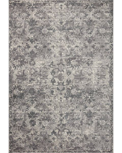 Indra INA-04 Charcoal/Silver Area Rug