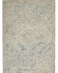 Interlock ITL02 Blue/Multi Area Rug