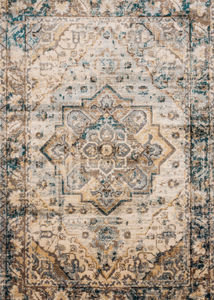 Isadora ISA-02 Oatmeal/Bark Area Rug