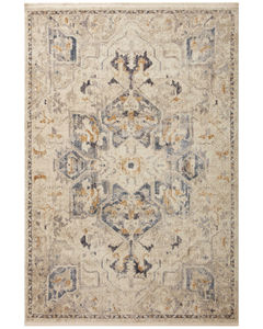 Janey JAY-01 Natural/Indigo Area Rug