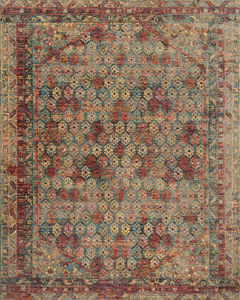 Javari JV-03 Slate/Berry Area Rug