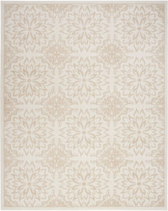 Jubilant JUB06 Ivory Beige Area Rug