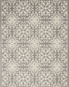 Jubilant JUB06 Ivory/Grey Area Rug