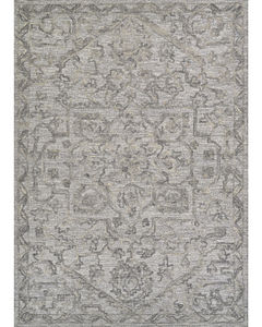 Juliet Rosaline Fog Grey Area Rug