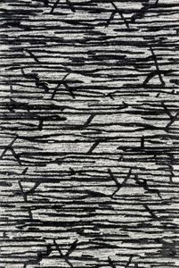 Juneau JY-07 Ivory/Black Area Rug