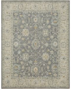 Adalia Kahta Dark Gray Area Rug