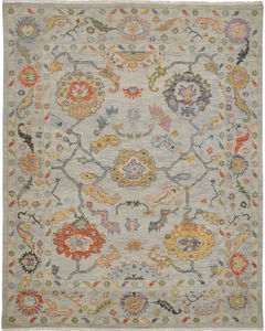Karina 6793F Gray/Yellow/Red Area Rug