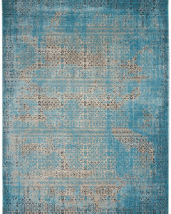 Karma KRM01 Blue Area Rug