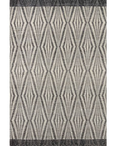 Kenzie KNZ-01 Ivory/Charcoal Area Rug