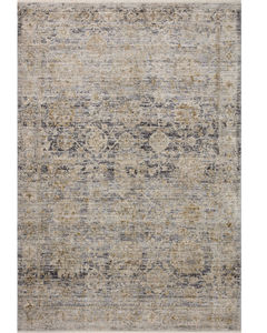 Katherine KES-02 Charcoal/Gold Area Rug