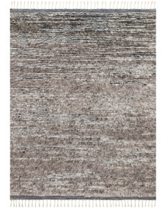 Khalid KF-04 Pewter/Ink Area Rug