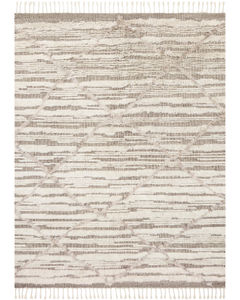 Khalid KF-07 Ivory/Taupe Area Rug
