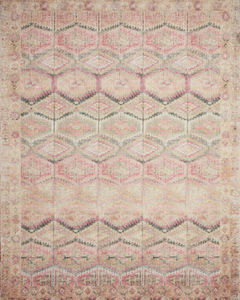 Layla LAY-17 Pink/Lagoon Area Rug