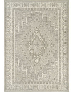 Liguria Sarzana Dove Grey Area Rug