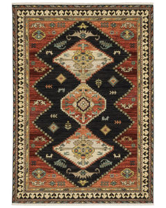 Lilihan 51k Navy/Multi Area Rug