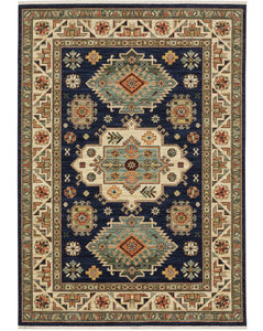 Lilihan 532b Navy Area Rug