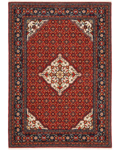 Lilihan 1c Red/Blue Area Rug
