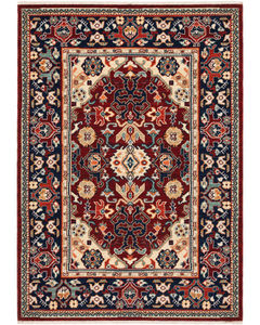 Lilihan 2062r Red/Blue Area Rug