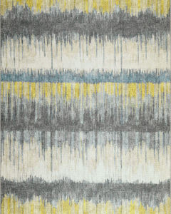 London 4812 Gold/Grey Area Rug