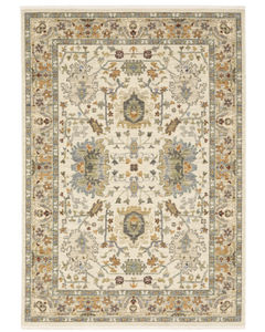 Lucca 2063y Ivory/Multi Area Rug