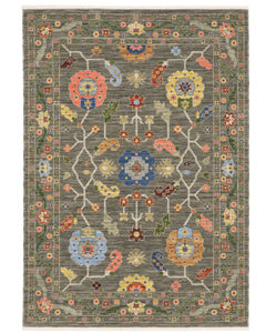 Lucca 5506k Grey/Multi Area Rug