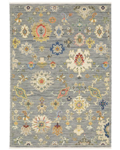Lucca 5507e Grey/Multi Area Rug