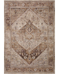 Lyra LYR-07 Natural/Mocha Area Rug