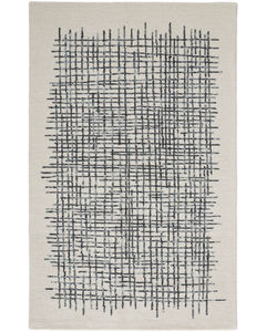 Maddox 8630F Ivory/Gray/Black Area Rug