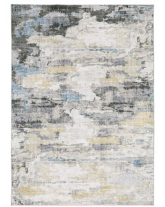 Malibu mal01 Ivory/Grey Area Rug