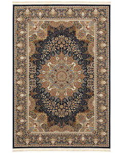 Masterpiece 1802b Navy/Multi Area Rug