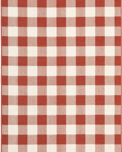 Meridian 2598r Red/Ivory Area Rug