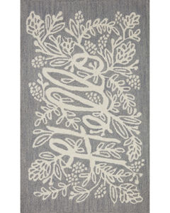 Minnie MIN-04 Grey Area Rug