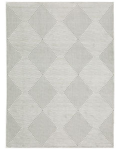 Montecito 8111w Grey/White Area Rug