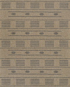 Naturalistic Sonoran Natural/Charcoal Area Rug