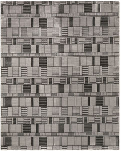 Nordic NRC04 Black Grey Area Rug
